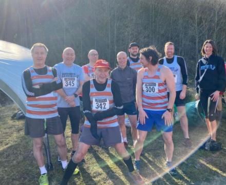 Inter-Club XC - Team at The Worksop Cross Country Event 2022